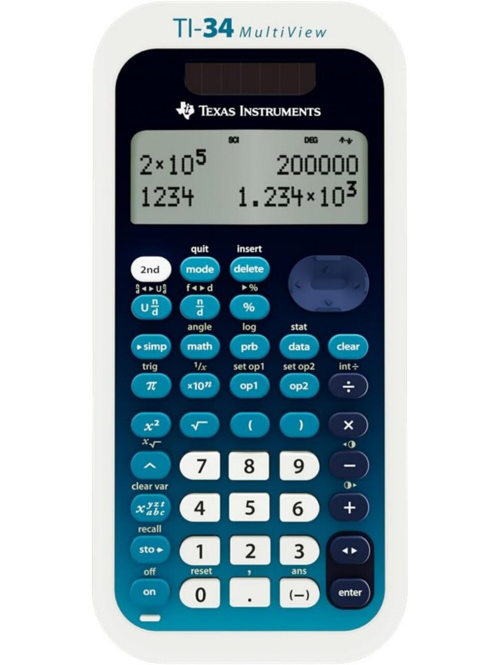 MultiView Scientific Calculator for Students | Graphing, Algebra & Math Tools